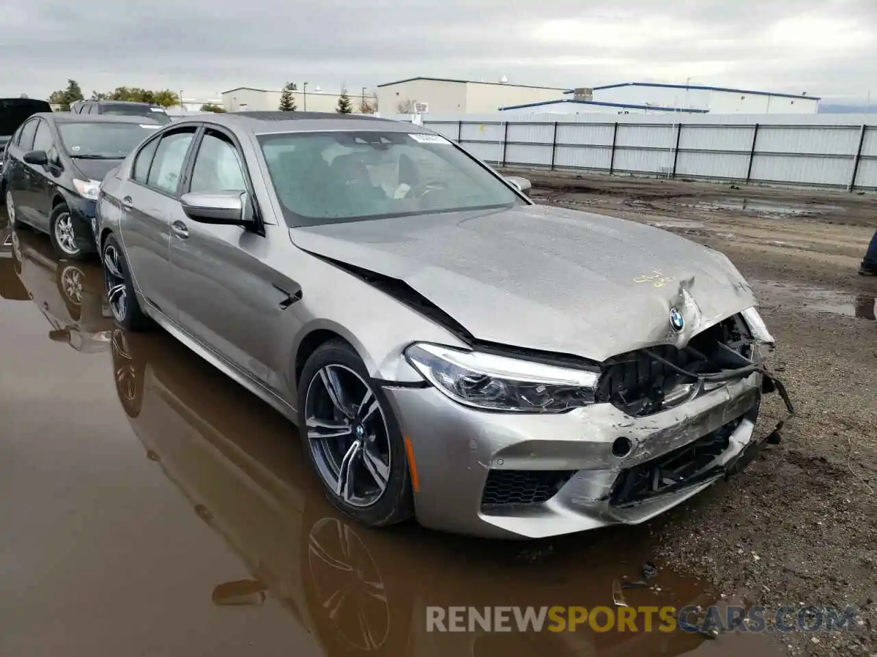 1 Photograph of a damaged car WBSJF0C59KB284917 BMW M5 2019