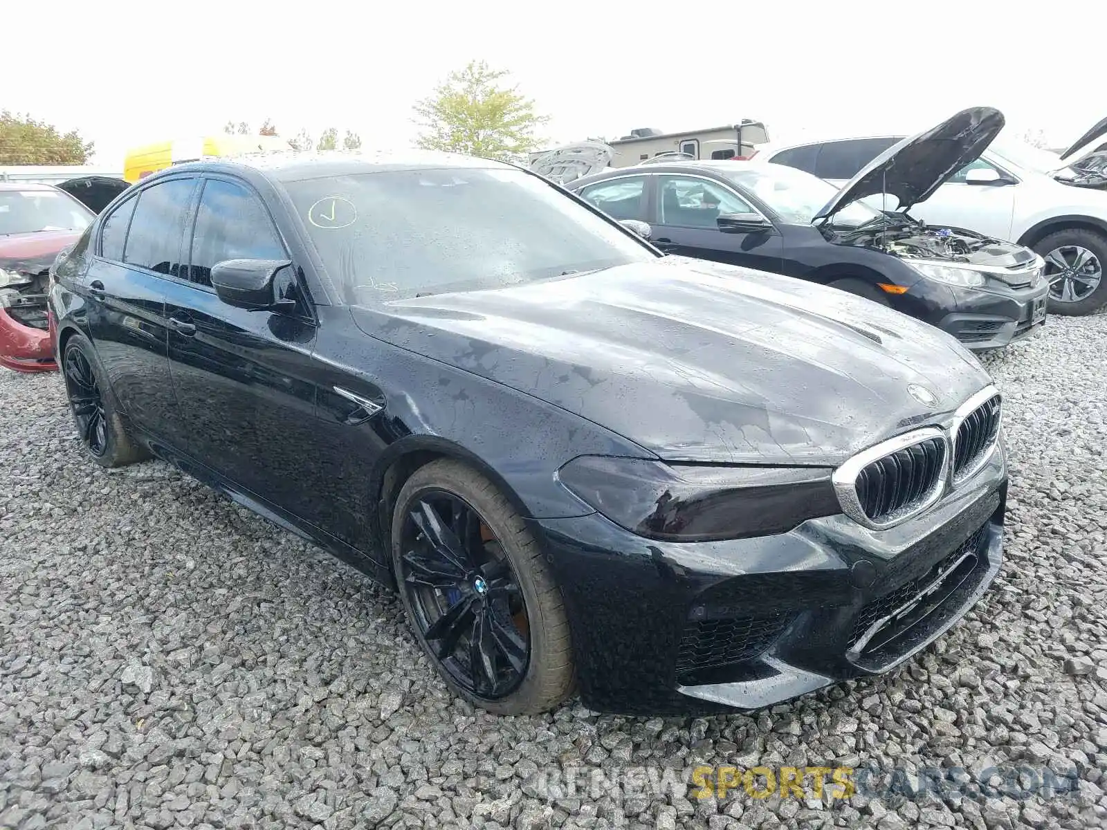 1 Photograph of a damaged car WBSJF0C59KB285436 BMW M5 2019