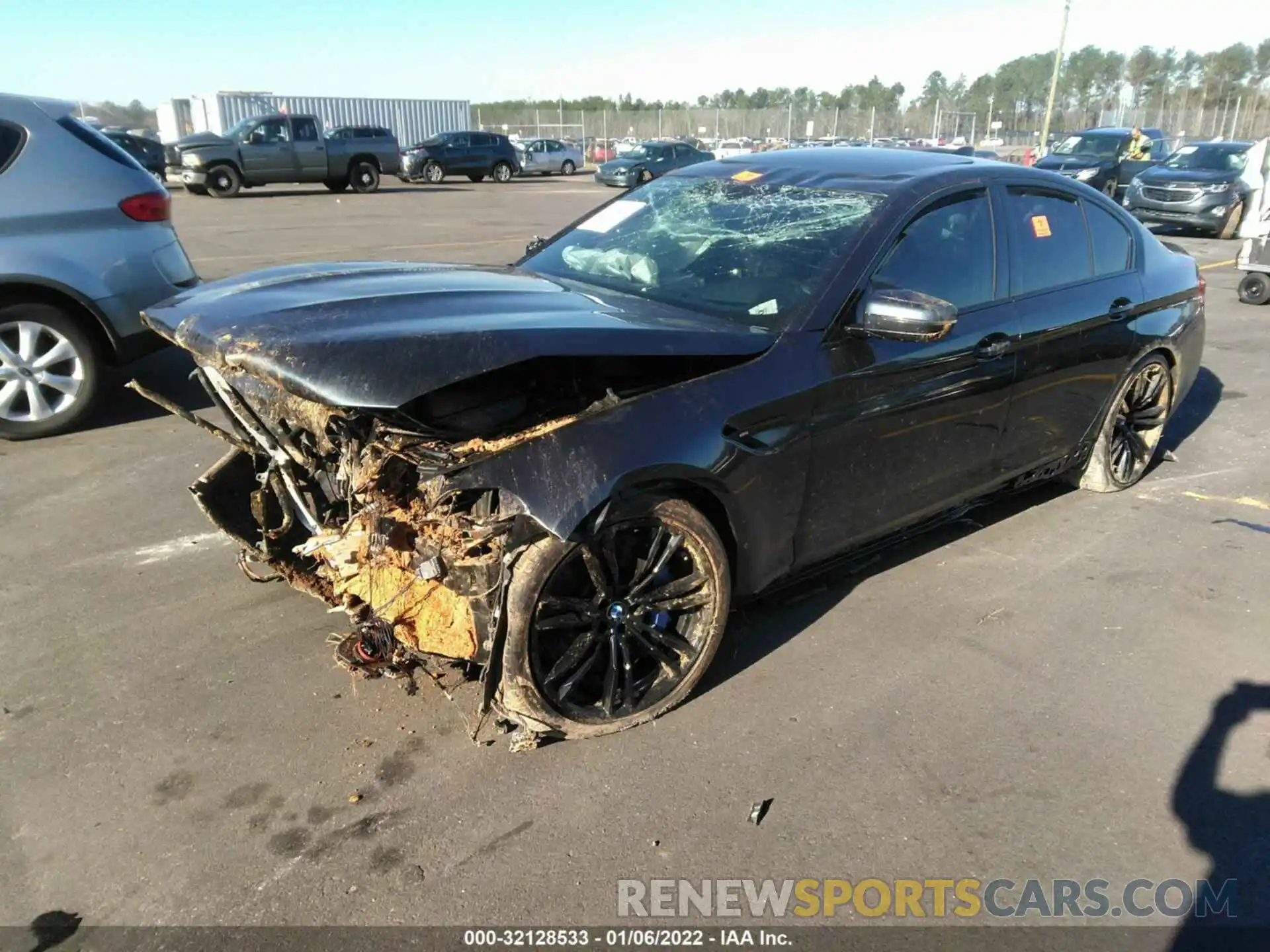 2 Photograph of a damaged car WBSJF0C59KB285825 BMW M5 2019