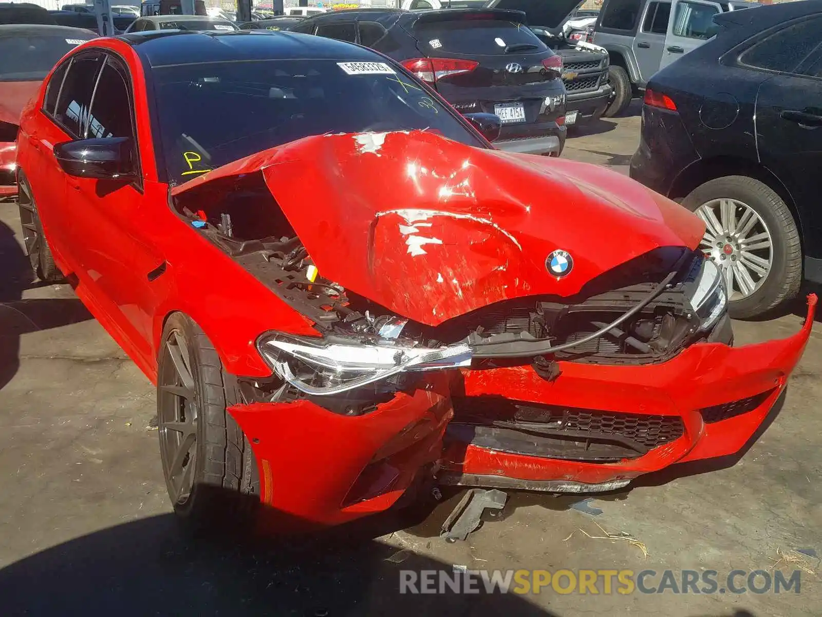 1 Фотография поврежденного автомобиля WBSJF0C59KB447226 BMW M5 2019