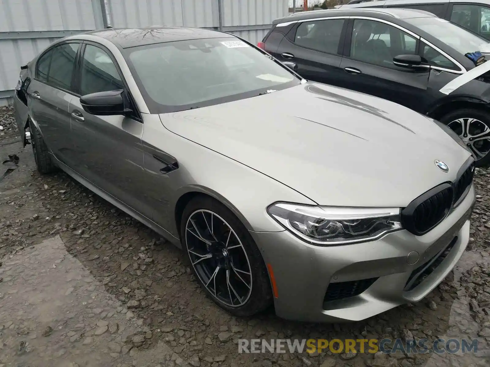 1 Photograph of a damaged car WBSJF0C59KB447498 BMW M5 2019