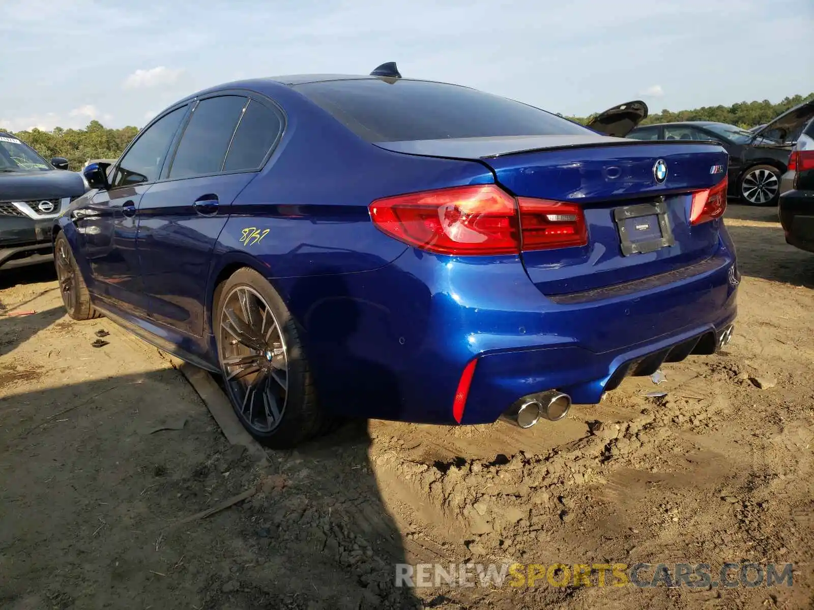 3 Photograph of a damaged car WBSJF0C59KB447632 BMW M5 2019