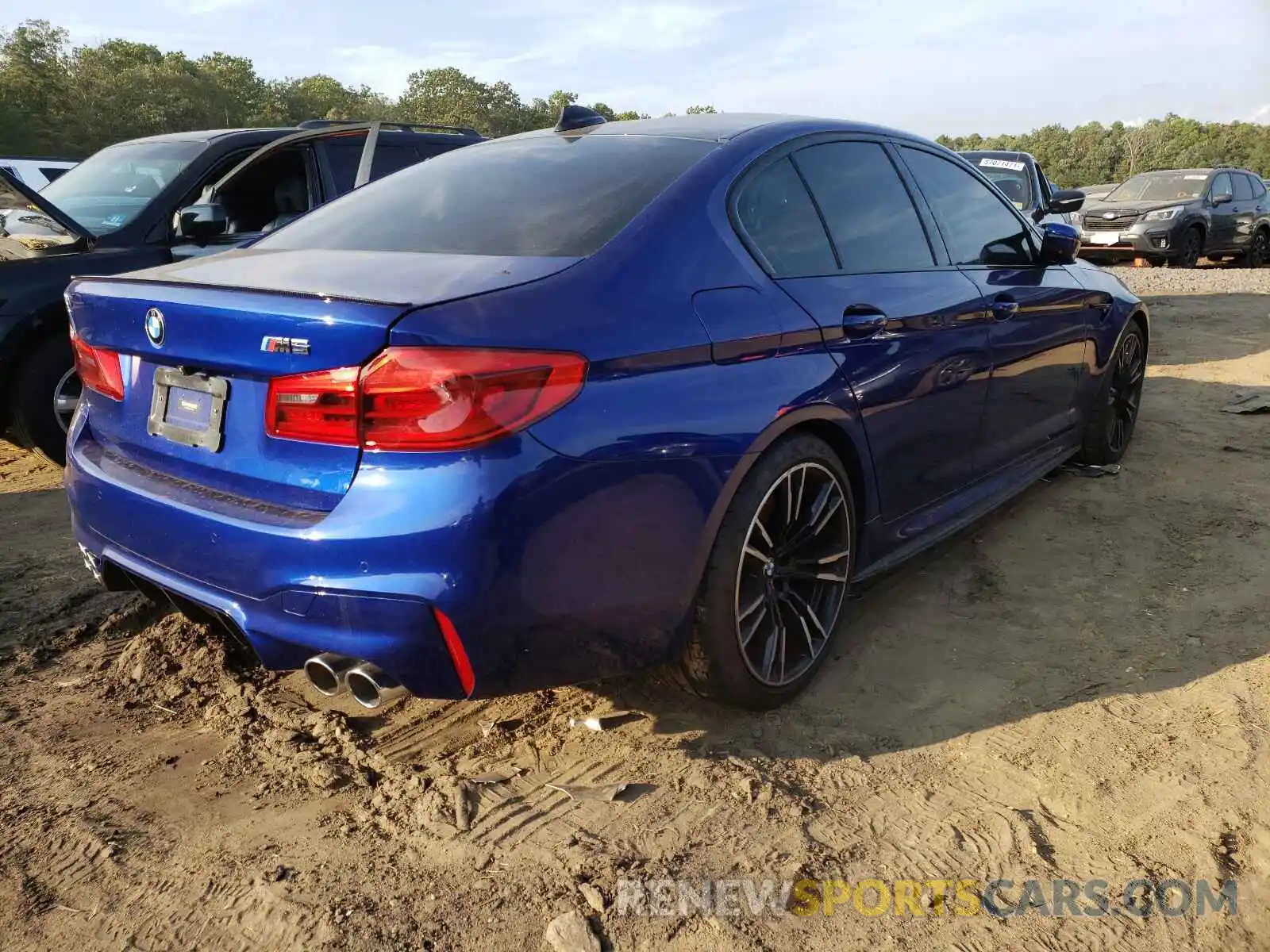 4 Photograph of a damaged car WBSJF0C59KB447632 BMW M5 2019