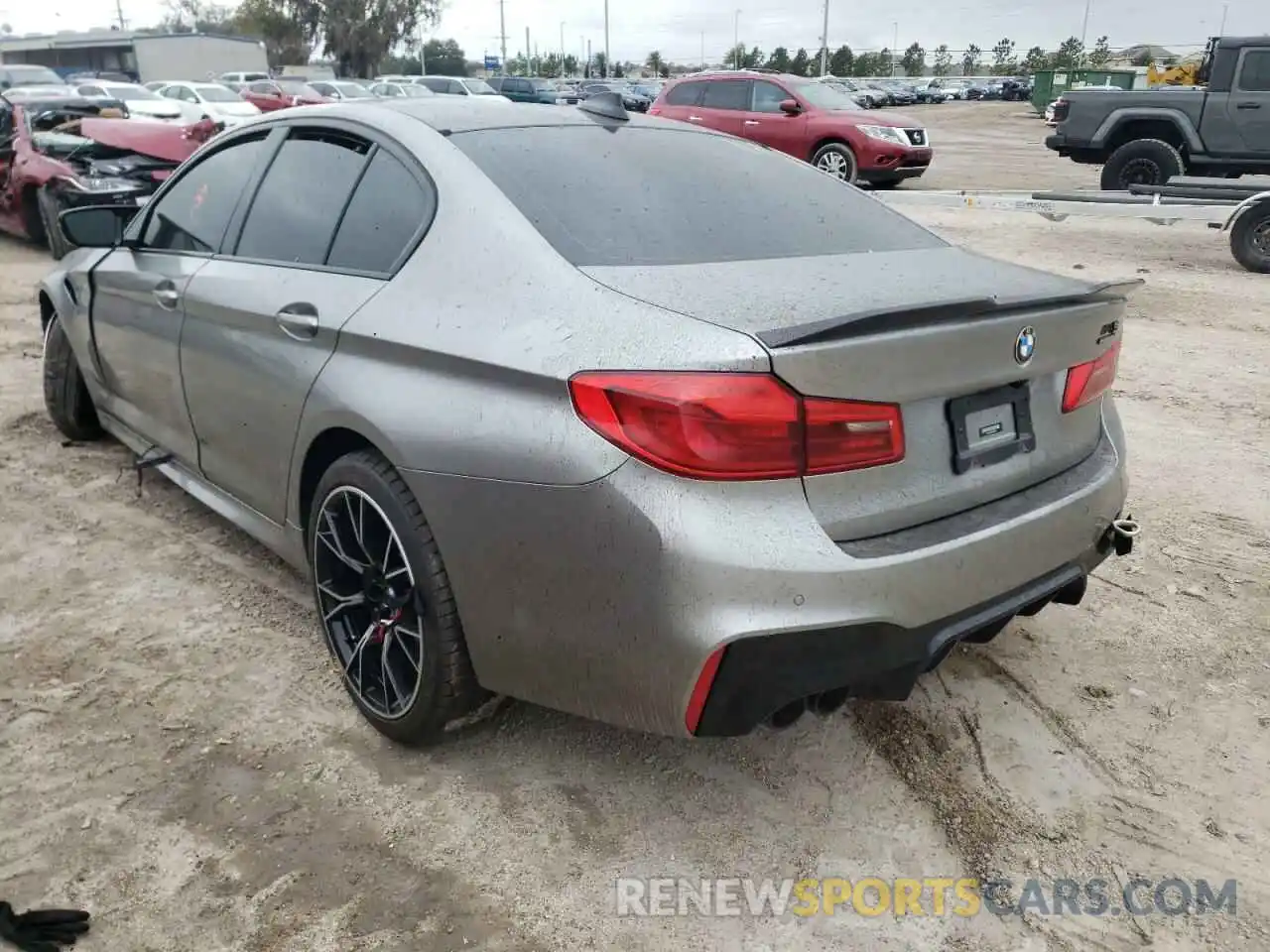 3 Photograph of a damaged car WBSJF0C59KB448098 BMW M5 2019