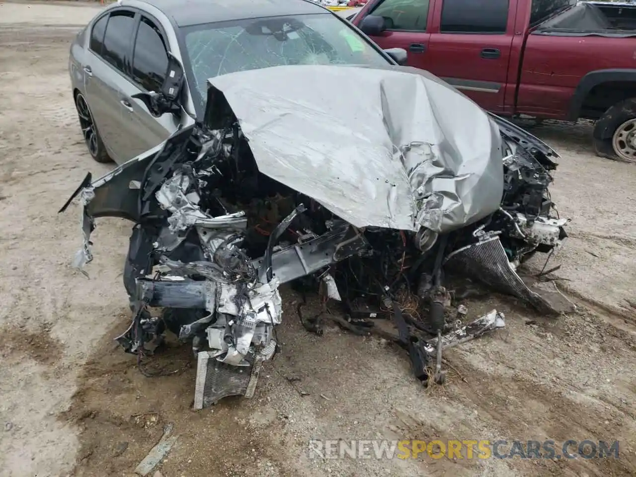 9 Photograph of a damaged car WBSJF0C59KB448098 BMW M5 2019