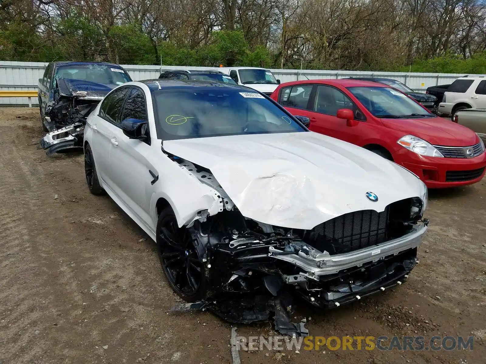 1 Photograph of a damaged car WBSJF0C59KB448506 BMW M5 2019