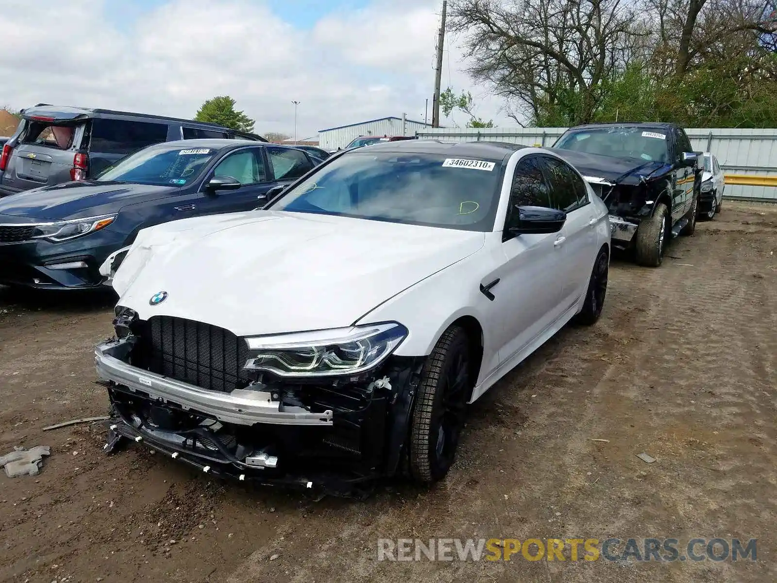 2 Photograph of a damaged car WBSJF0C59KB448506 BMW M5 2019