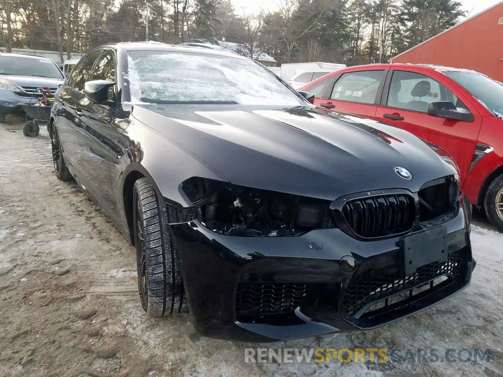 1 Фотография поврежденного автомобиля WBSJF0C5XKB284182 BMW M5 2019