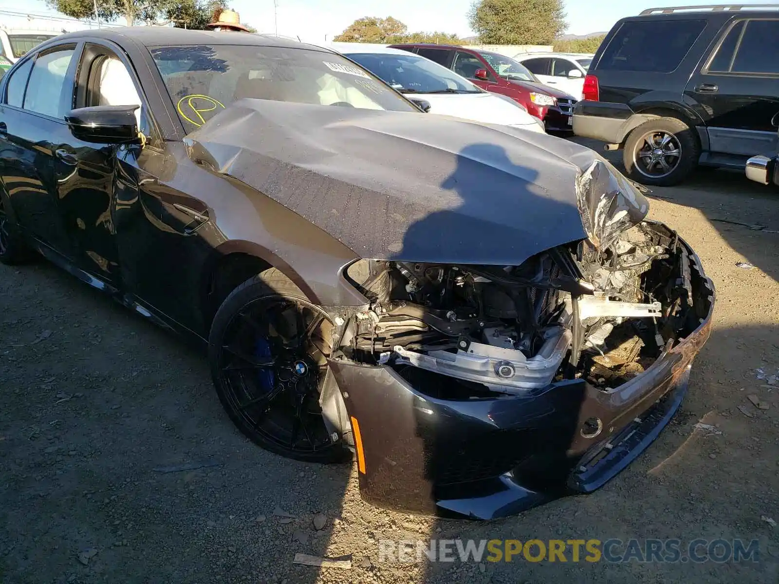 9 Photograph of a damaged car WBSJF0C5XKB285137 BMW M5 2019