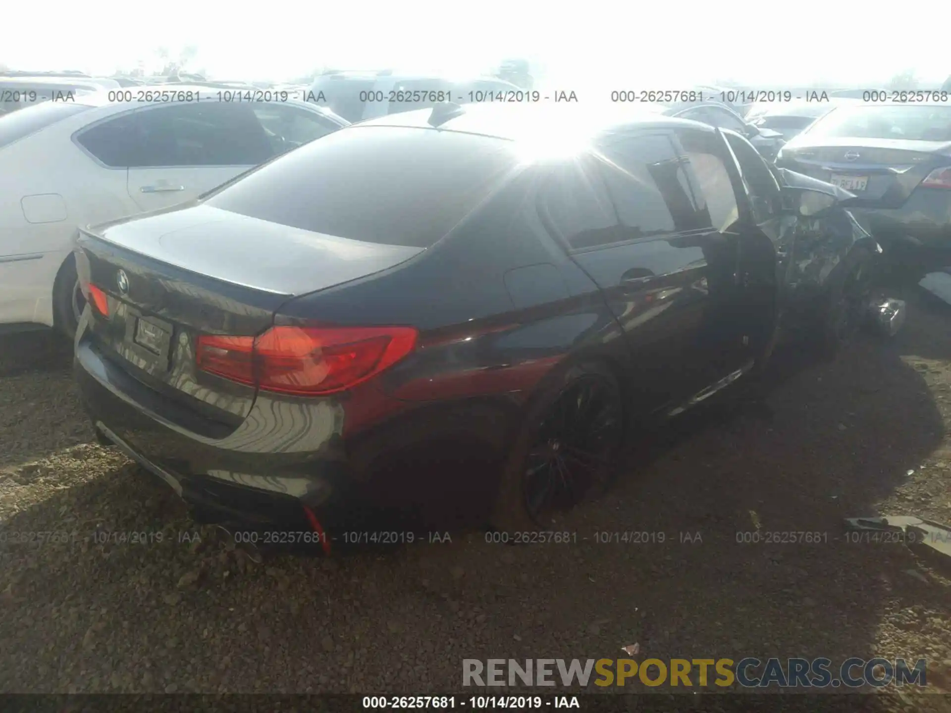 4 Photograph of a damaged car WBSJF0C5XKB447056 BMW M5 2019