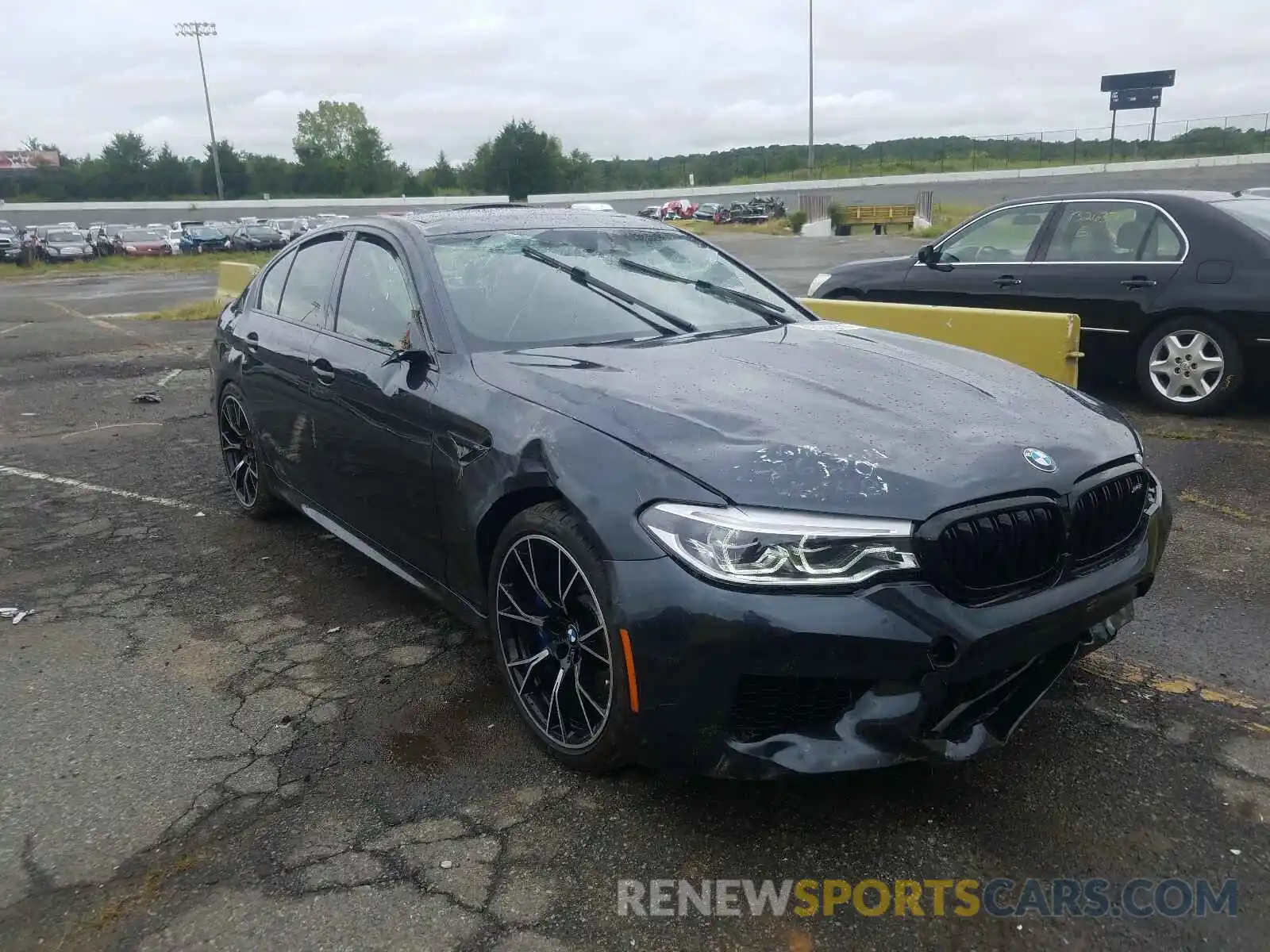 1 Photograph of a damaged car WBSJF0C5XKB448028 BMW M5 2019