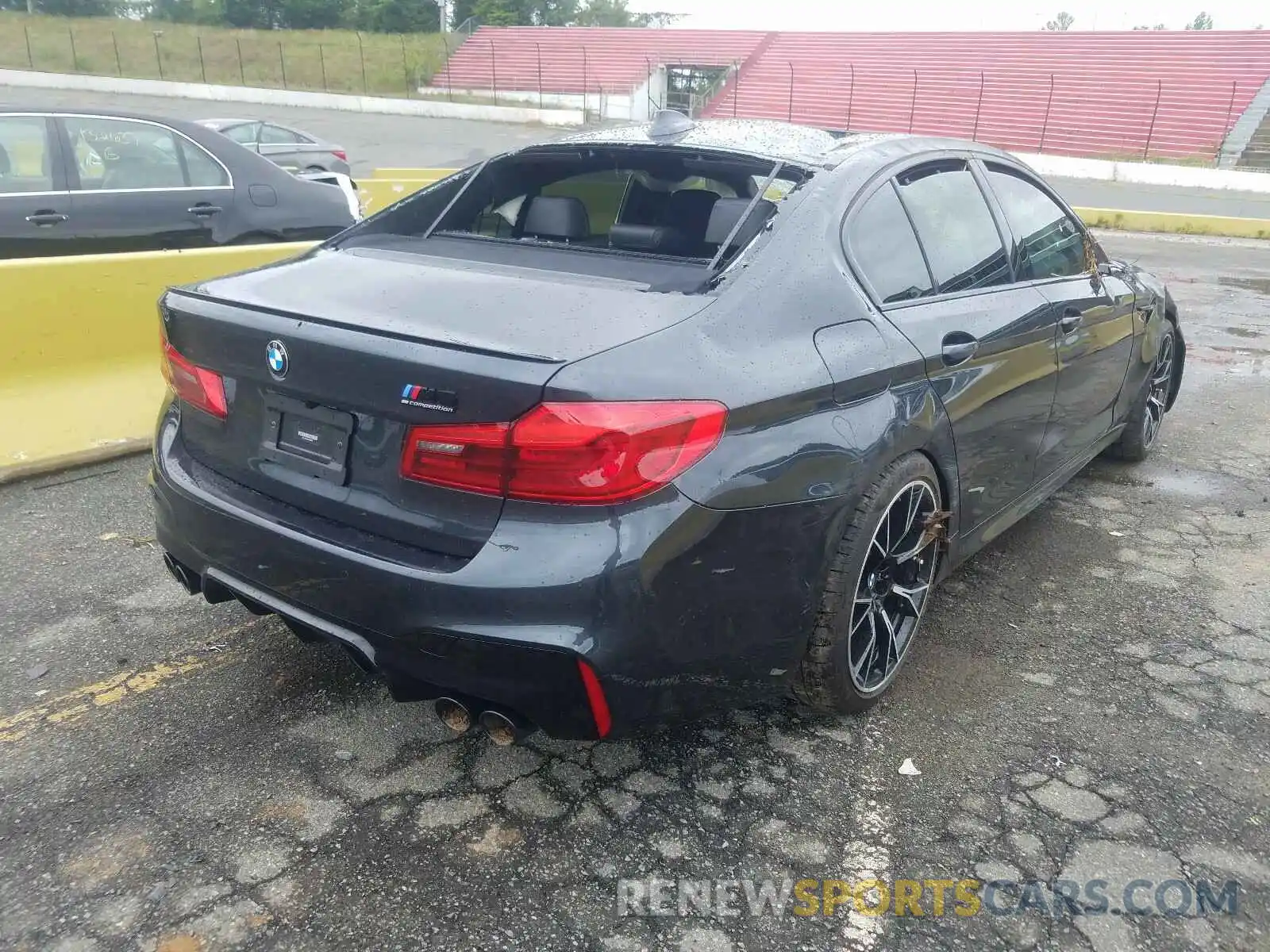 4 Photograph of a damaged car WBSJF0C5XKB448028 BMW M5 2019