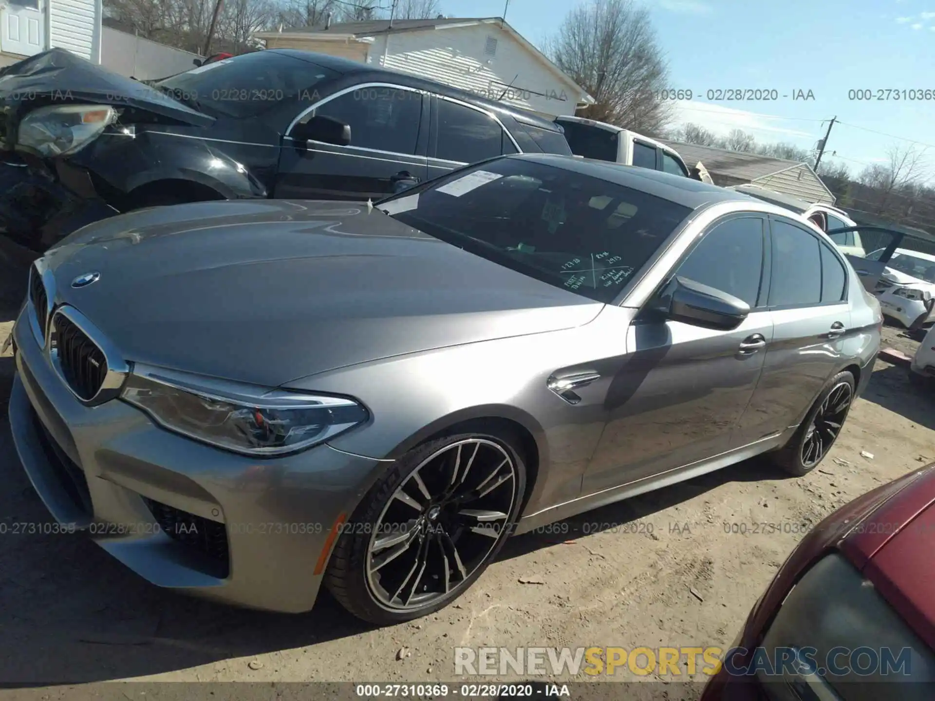 2 Photograph of a damaged car WBSJF0C5XKB448031 BMW M5 2019