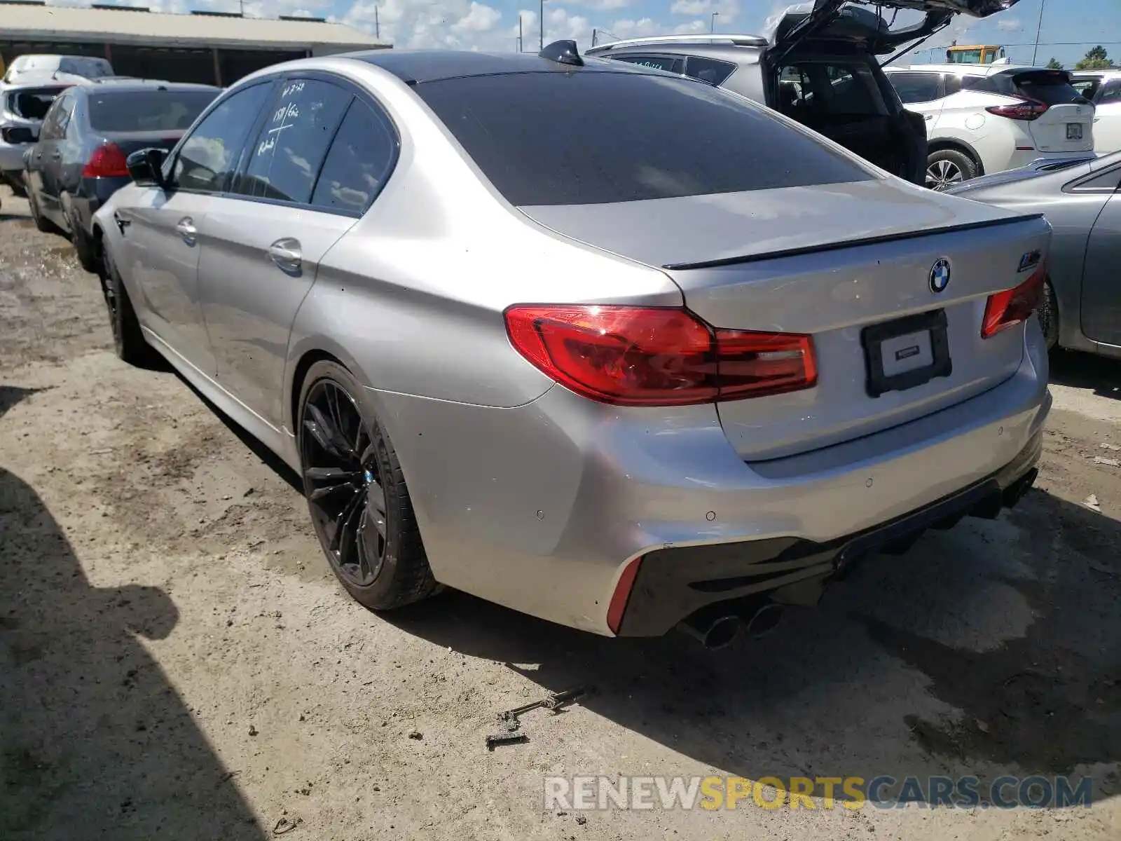 3 Photograph of a damaged car WBSJF0C5XKB448272 BMW M5 2019