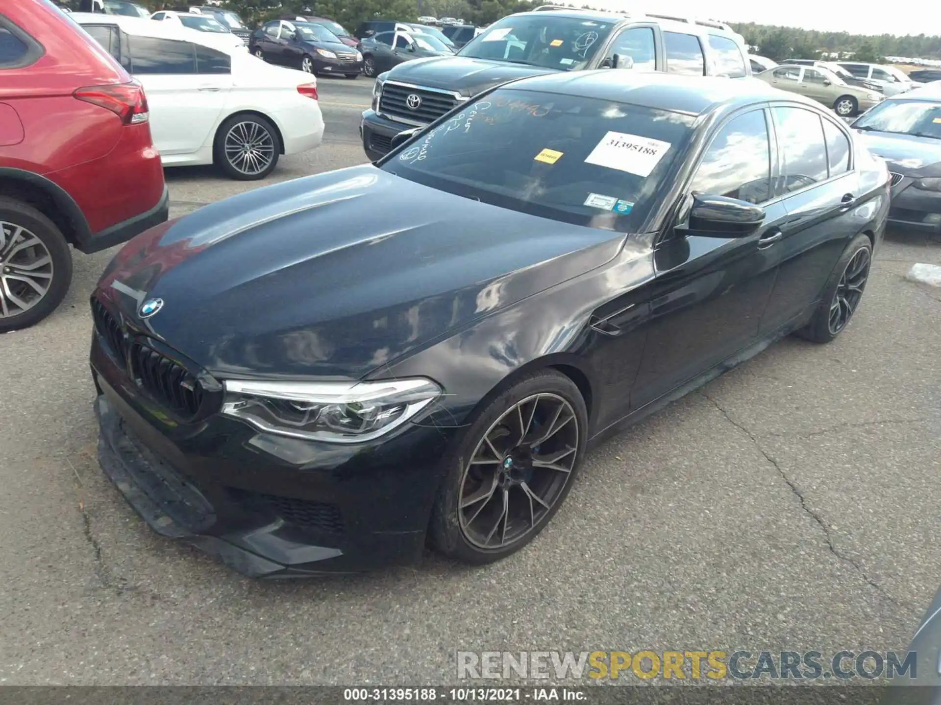 2 Photograph of a damaged car WBSJF0C5XKB448725 BMW M5 2019