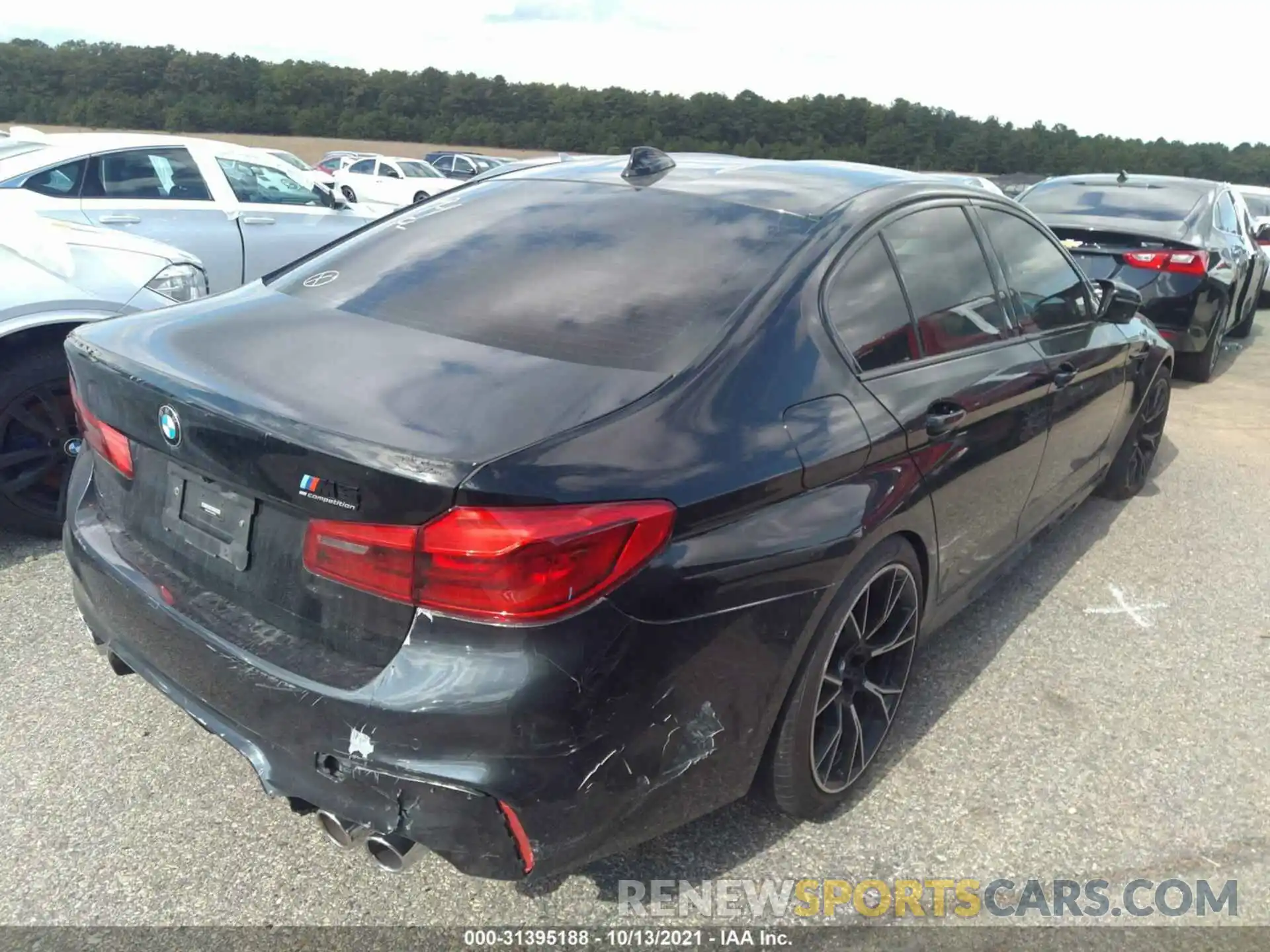 4 Photograph of a damaged car WBSJF0C5XKB448725 BMW M5 2019