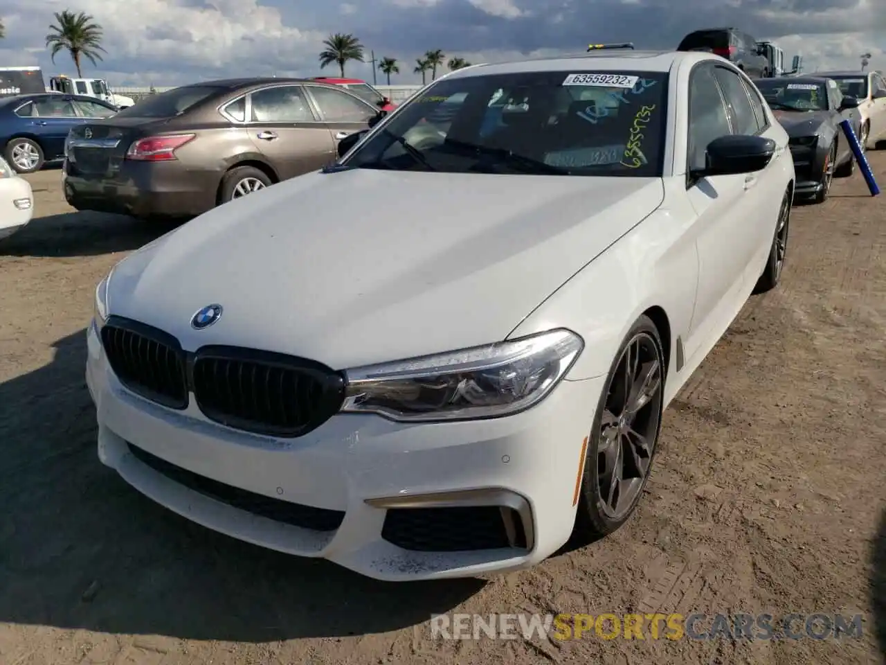 2 Photograph of a damaged car WBAJS7C00LBN96347 BMW M5 2020