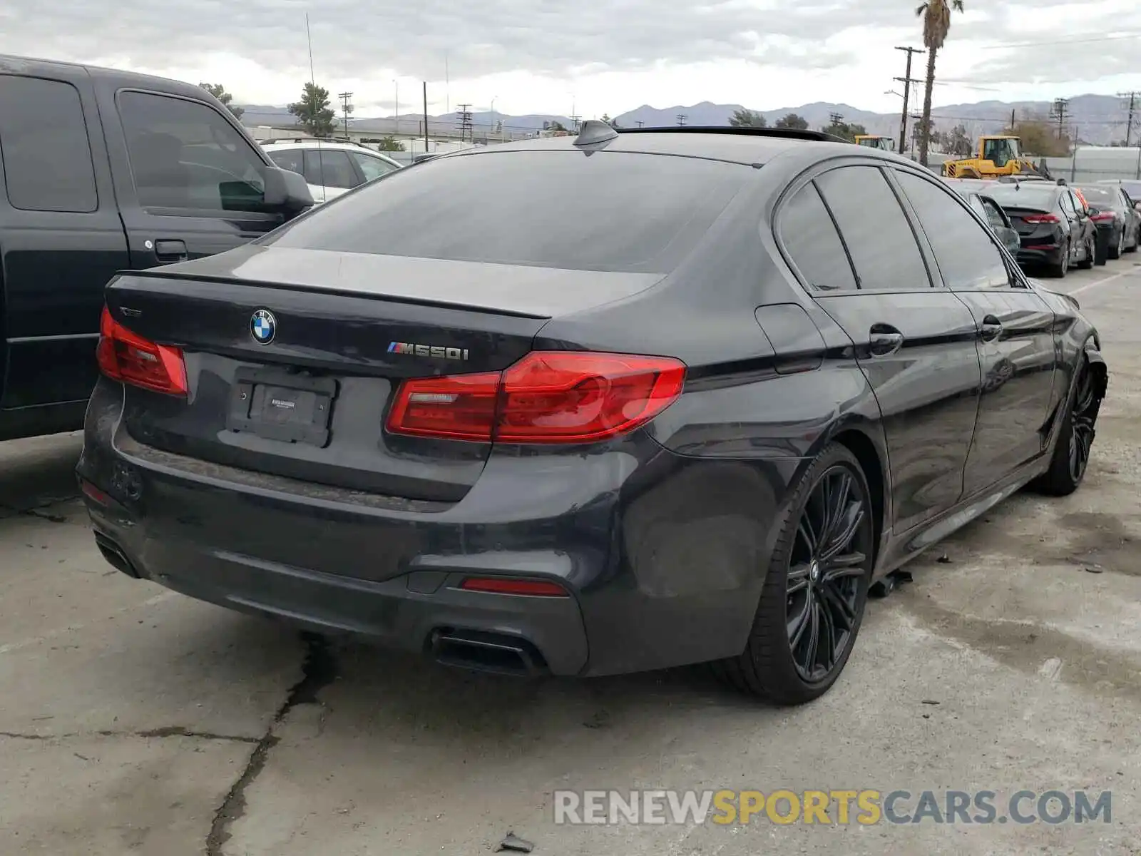 4 Photograph of a damaged car WBAJS7C00LCE13381 BMW M5 2020