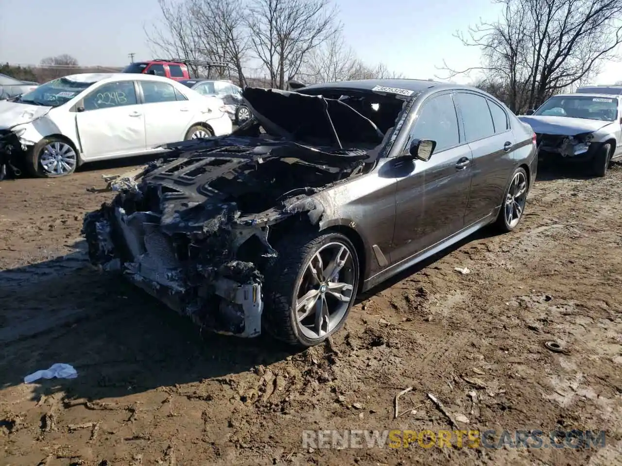 2 Photograph of a damaged car WBAJS7C01LBN96535 BMW M5 2020