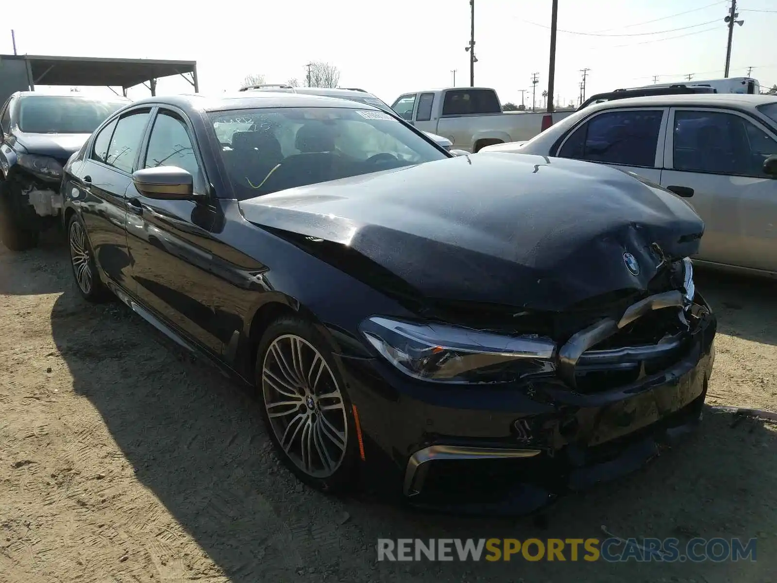 1 Photograph of a damaged car WBAJS7C01LCD45785 BMW M5 2020