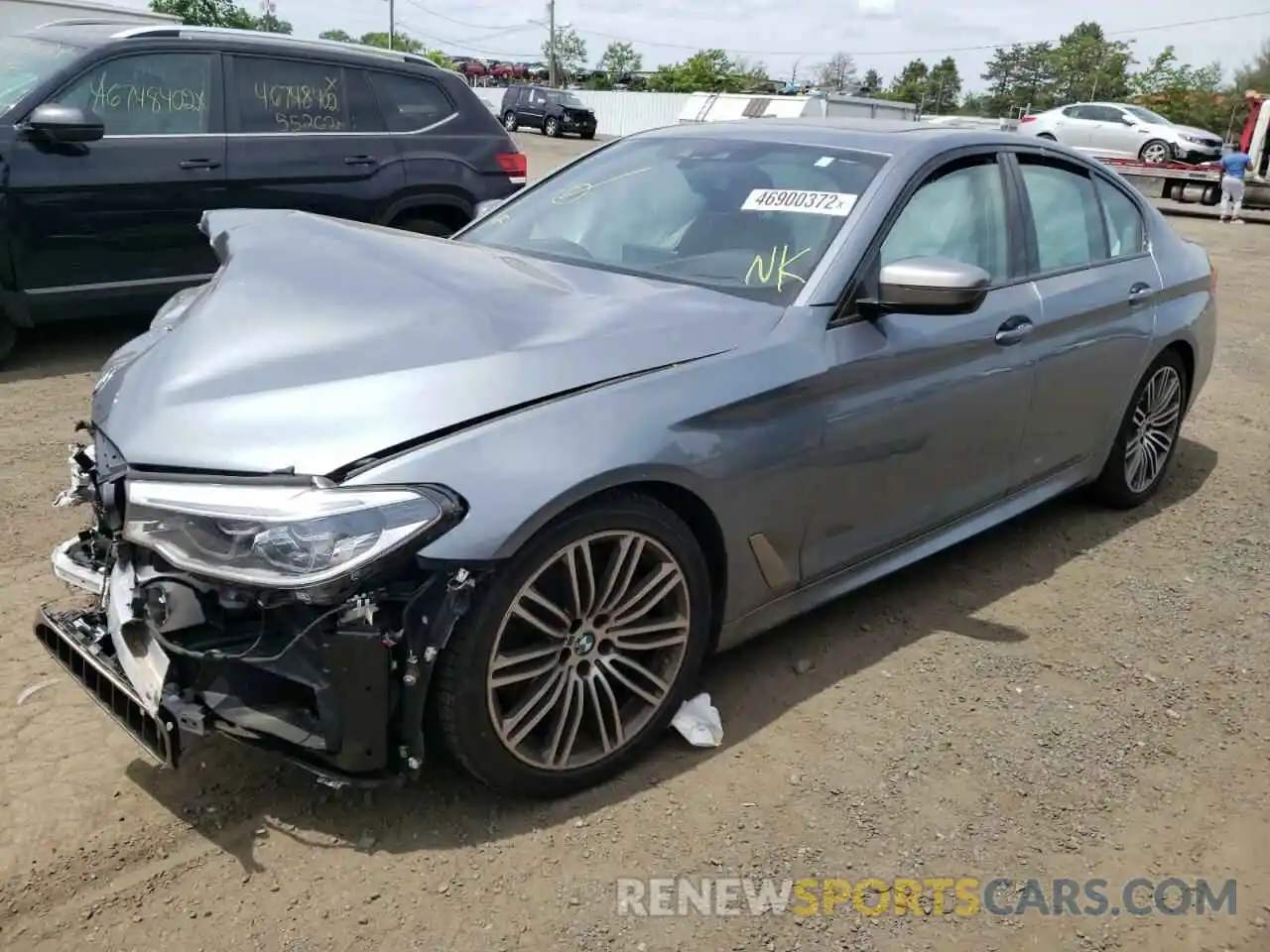 2 Photograph of a damaged car WBAJS7C01LCE11817 BMW M5 2020