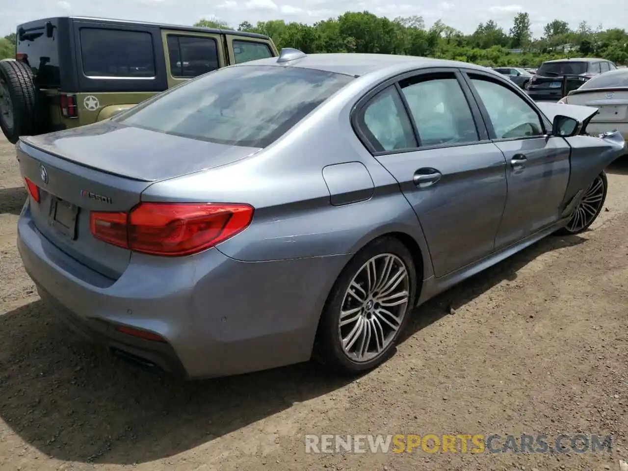 4 Photograph of a damaged car WBAJS7C01LCE11817 BMW M5 2020