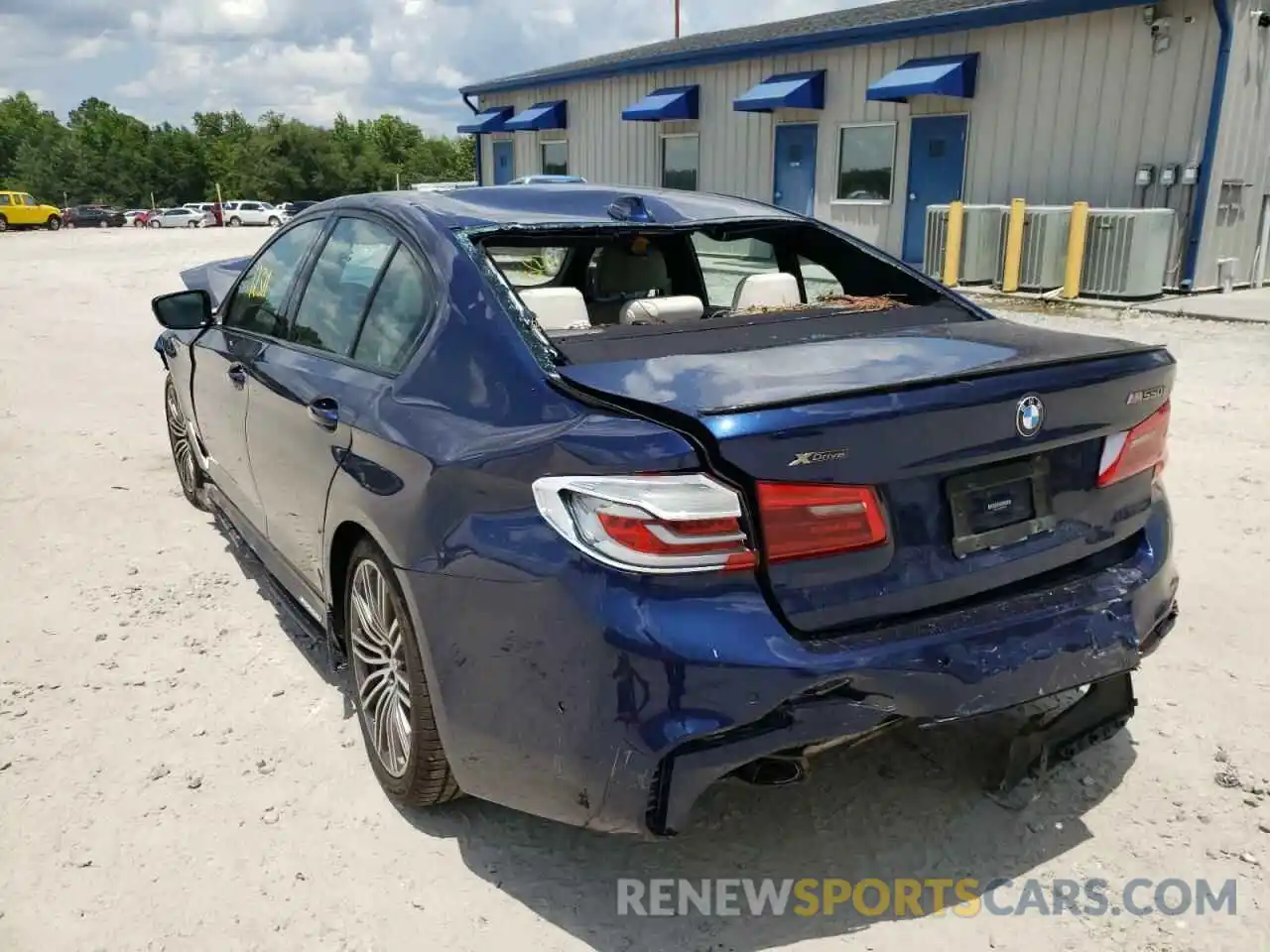 3 Photograph of a damaged car WBAJS7C02LBN96737 BMW M5 2020