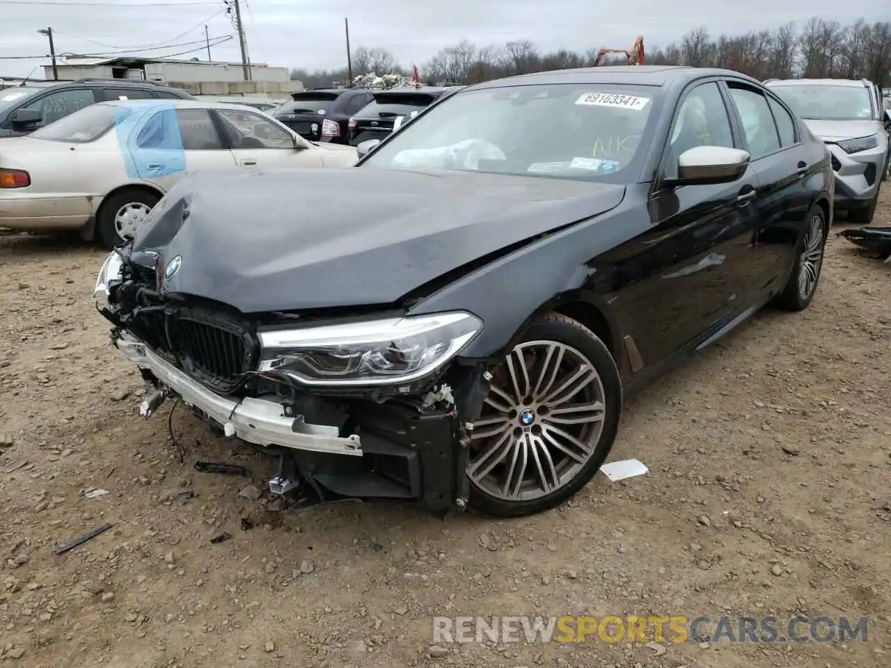 2 Photograph of a damaged car WBAJS7C02LCD29059 BMW M5 2020