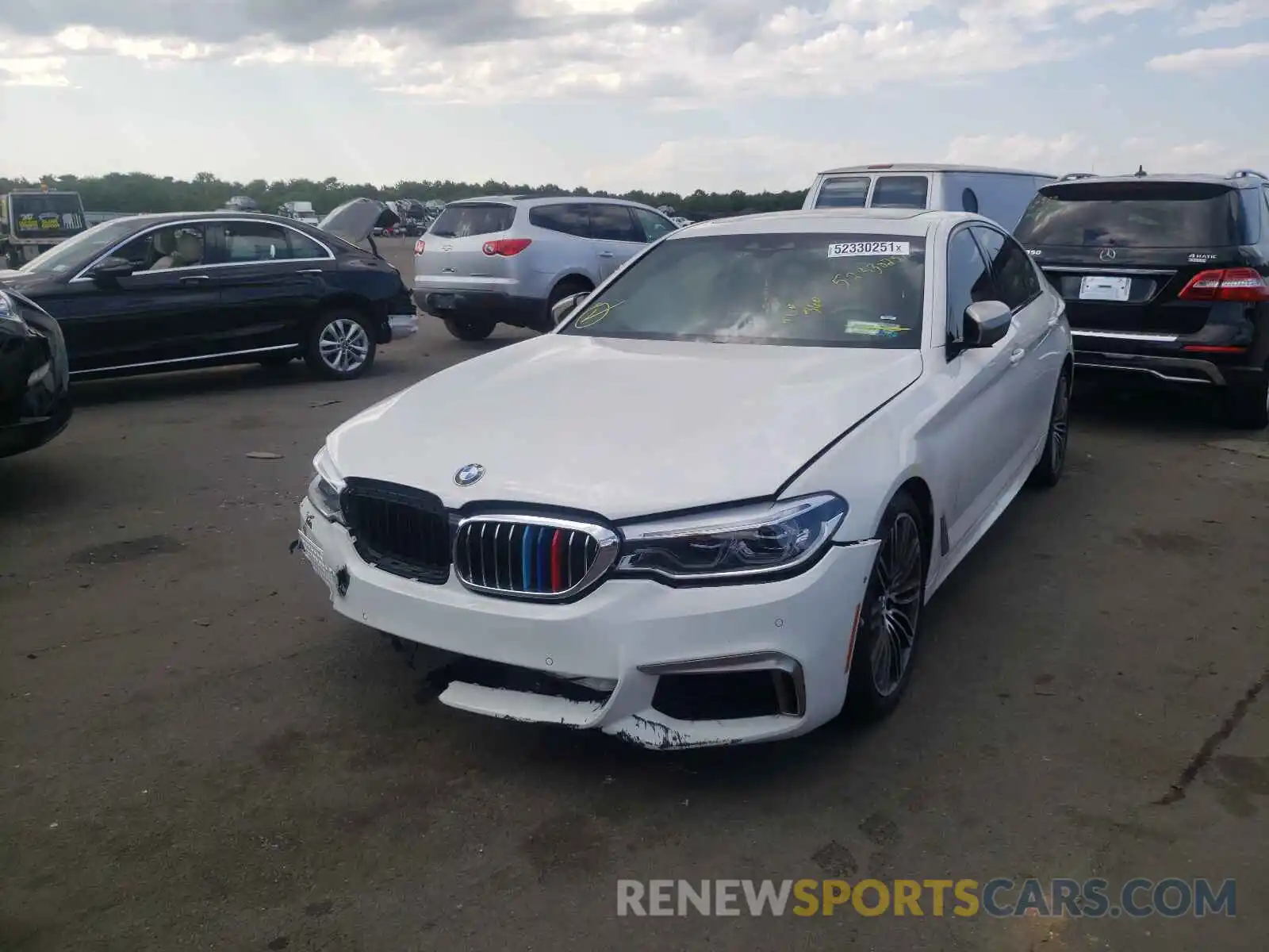 2 Photograph of a damaged car WBAJS7C03LCE58332 BMW M5 2020