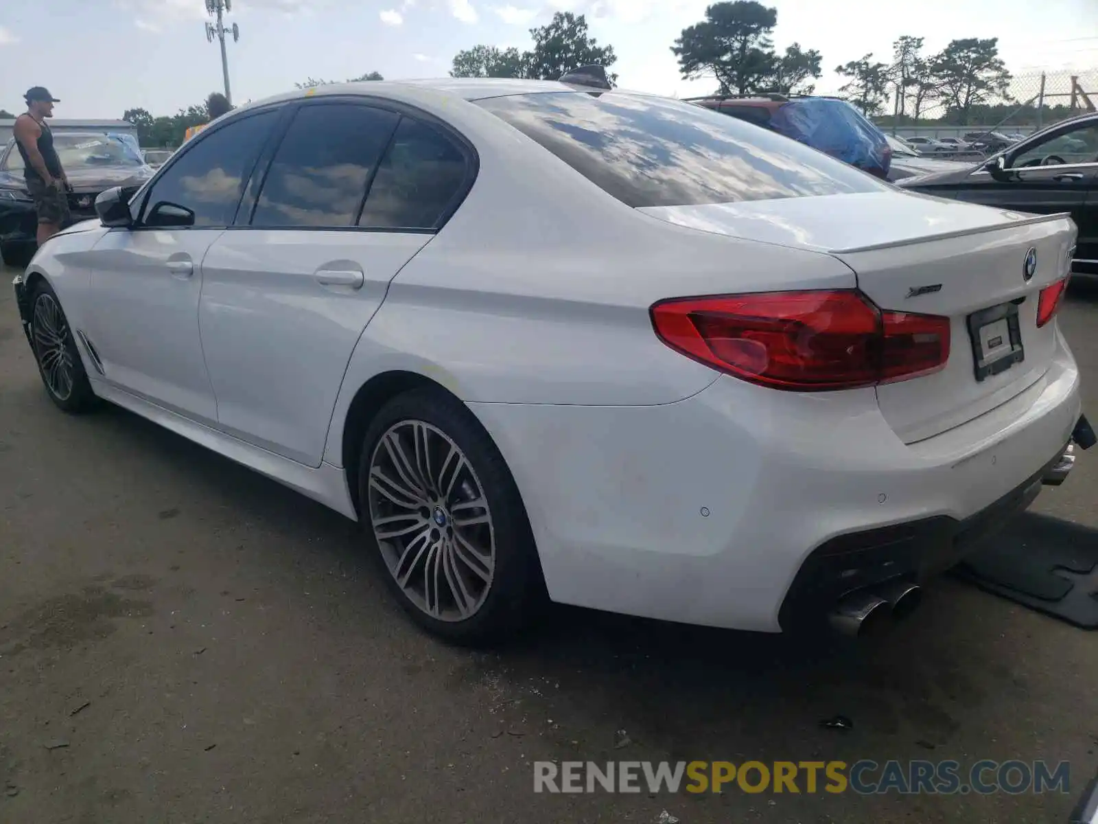 3 Photograph of a damaged car WBAJS7C03LCE58332 BMW M5 2020