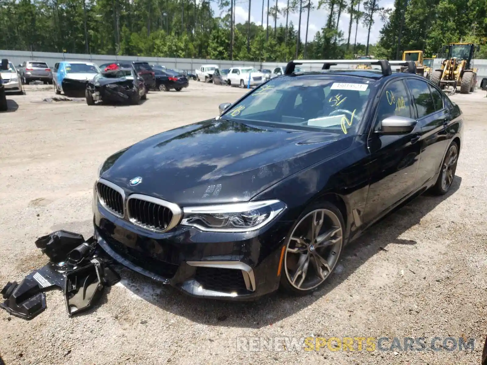 2 Photograph of a damaged car WBAJS7C03LCE78077 BMW M5 2020