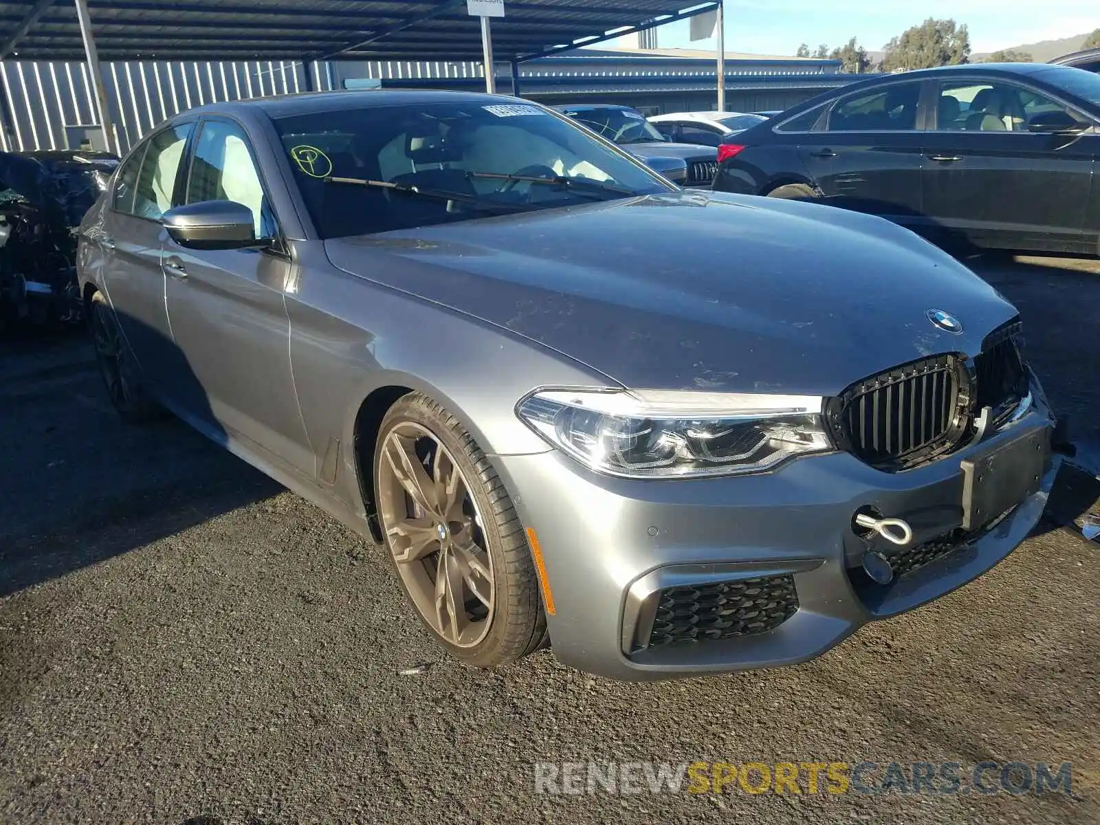 1 Photograph of a damaged car WBAJS7C04LCE01377 BMW M5 2020