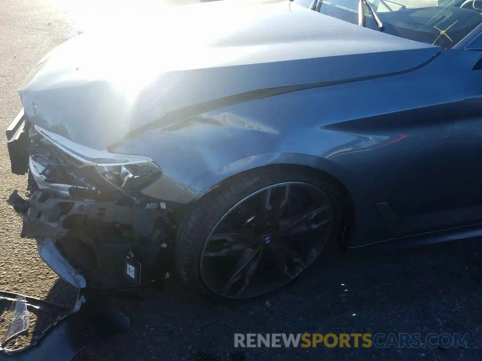 9 Фотография поврежденного автомобиля WBAJS7C04LCE01377 BMW M5 2020