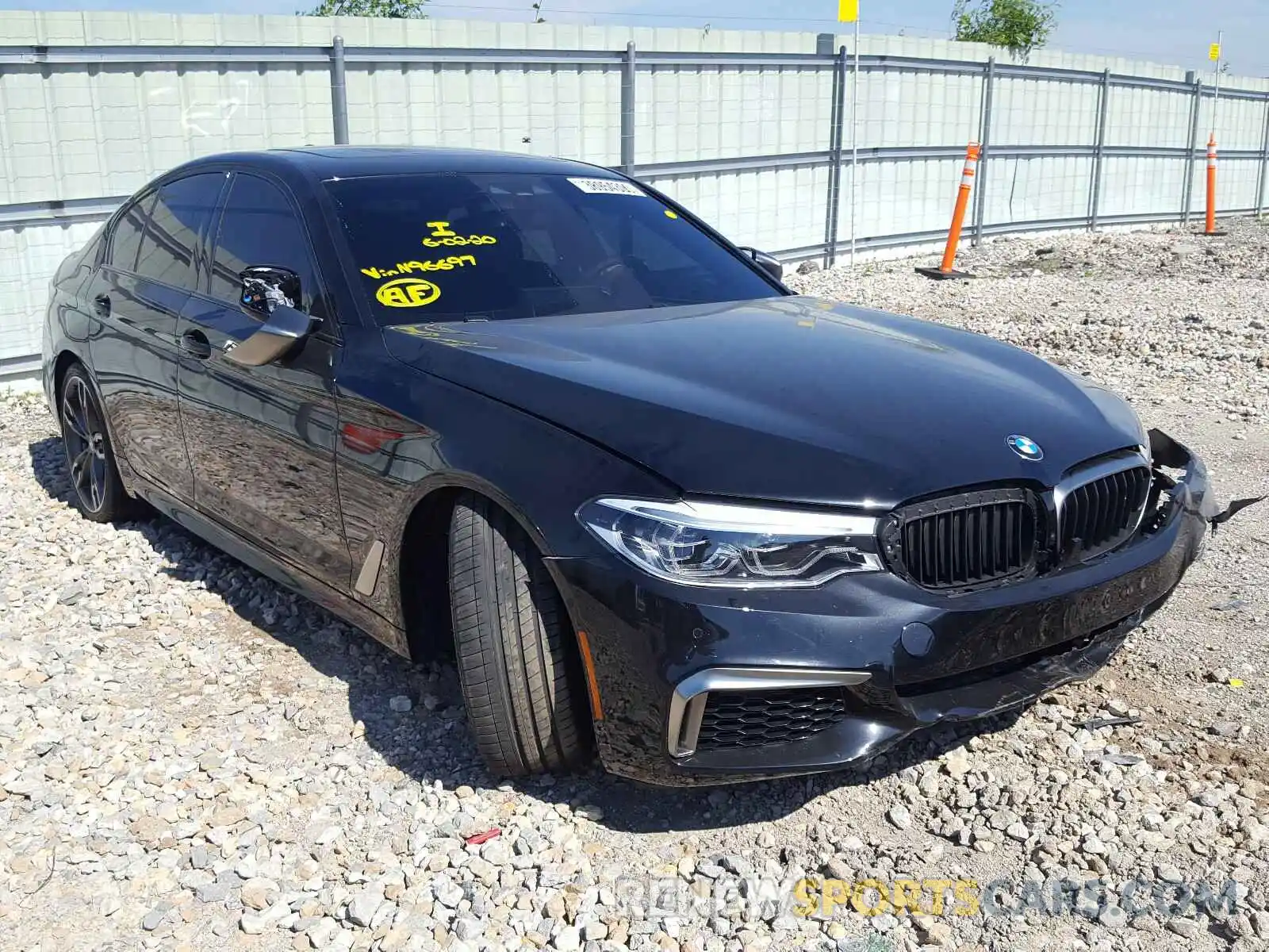 1 Photograph of a damaged car WBAJS7C05LBN96697 BMW M5 2020