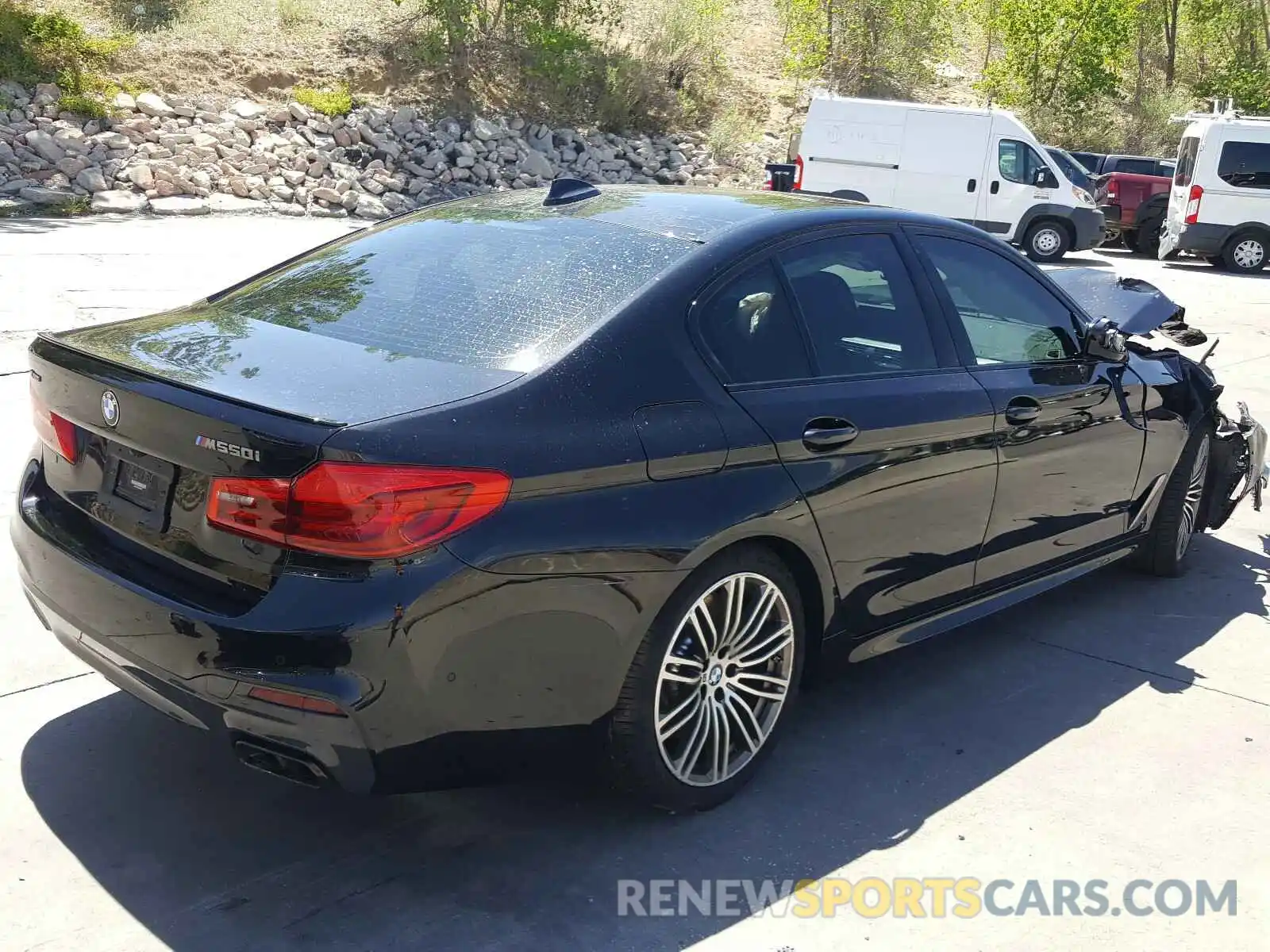 4 Photograph of a damaged car WBAJS7C06LBN96384 BMW M5 2020