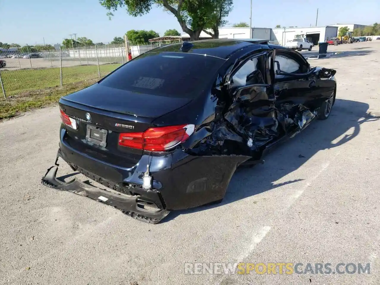 4 Photograph of a damaged car WBAJS7C06LCD52702 BMW M5 2020