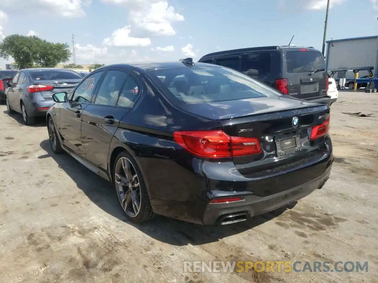 3 Photograph of a damaged car WBAJS7C06LCE66683 BMW M5 2020