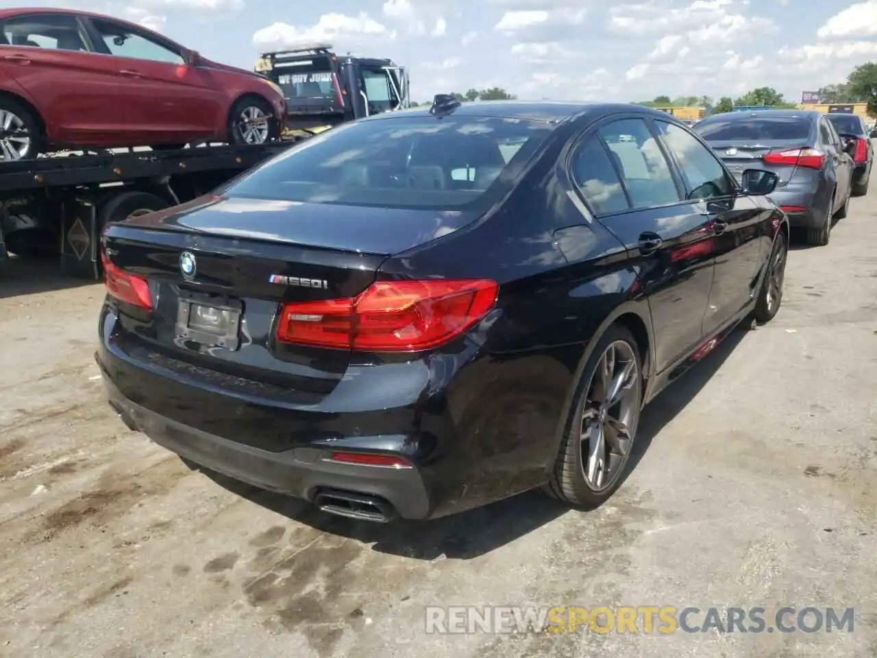 4 Photograph of a damaged car WBAJS7C06LCE66683 BMW M5 2020