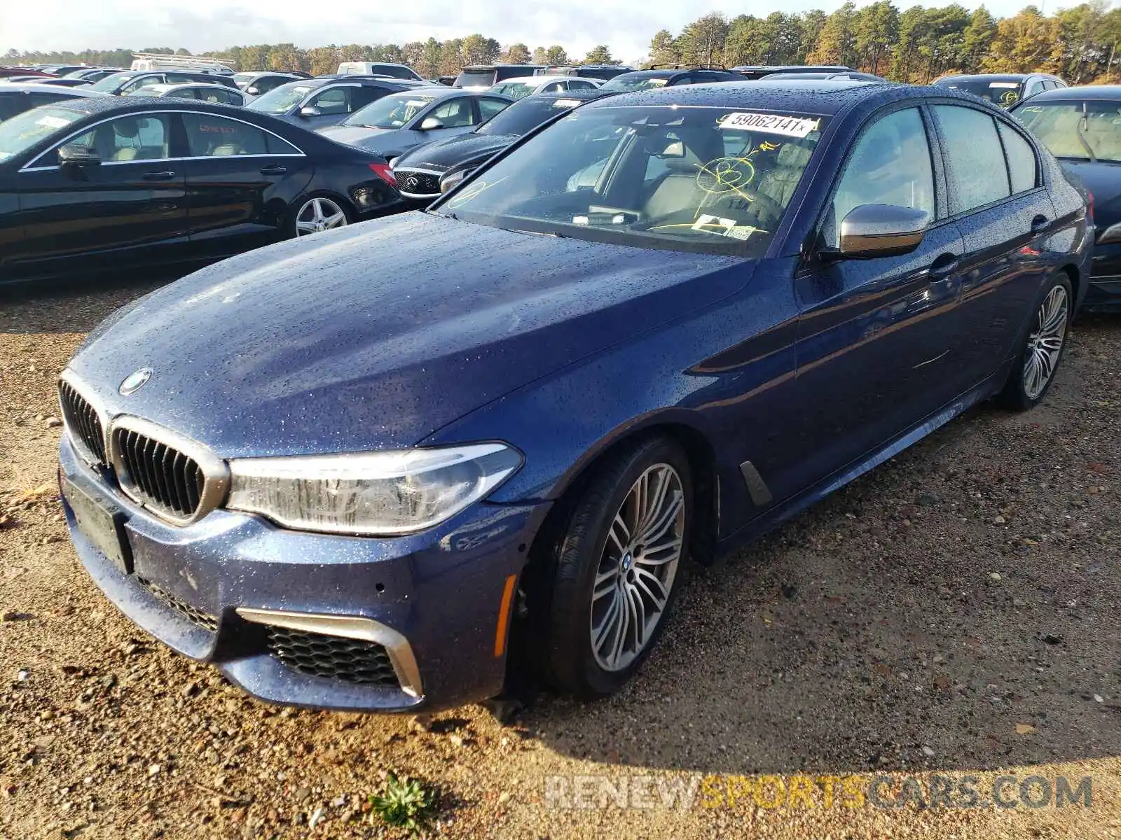 2 Photograph of a damaged car WBAJS7C07LCD83909 BMW M5 2020