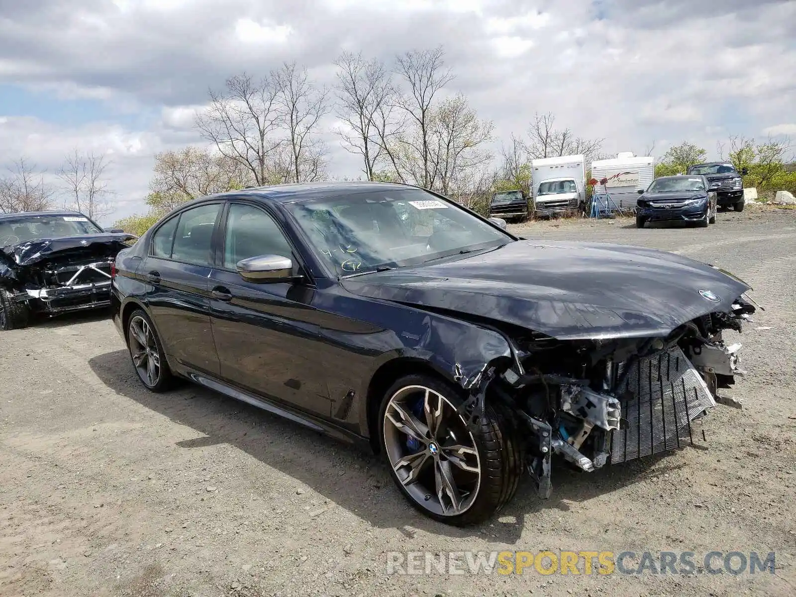 1 Фотография поврежденного автомобиля WBAJS7C08LBN96130 BMW M5 2020
