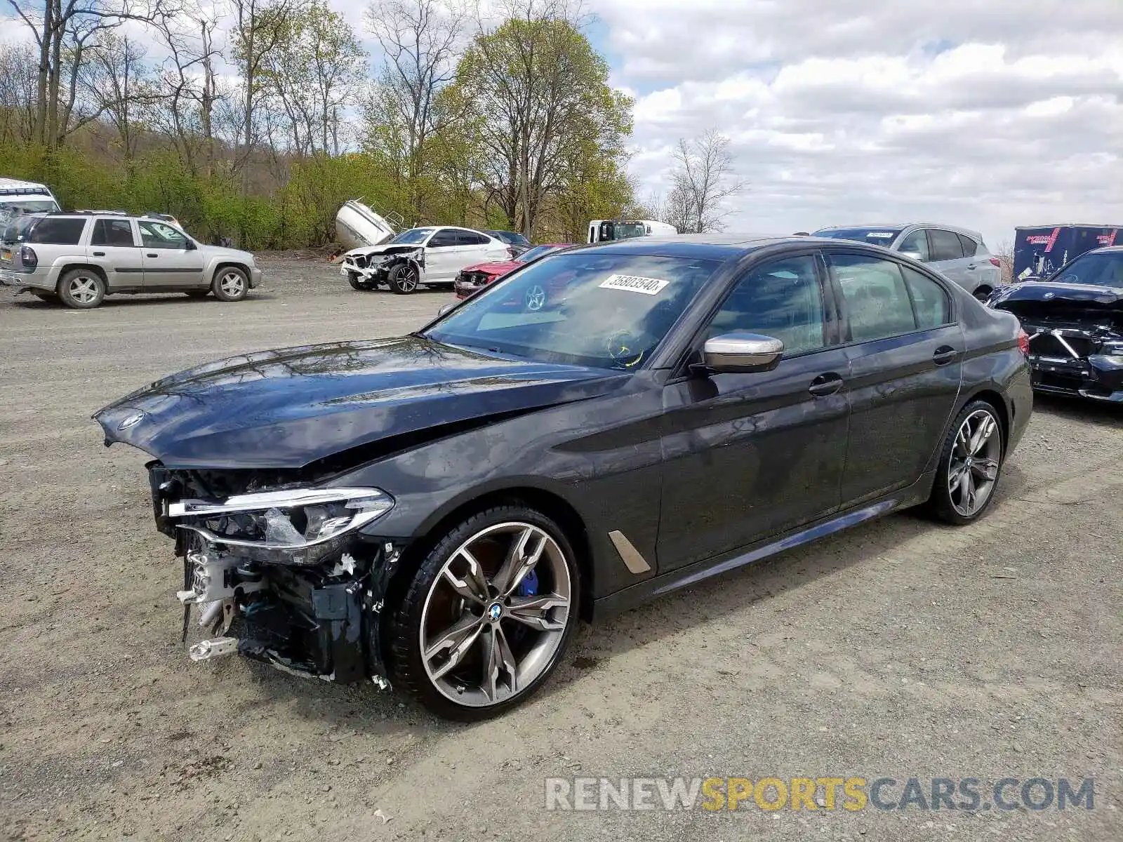 2 Photograph of a damaged car WBAJS7C08LBN96130 BMW M5 2020