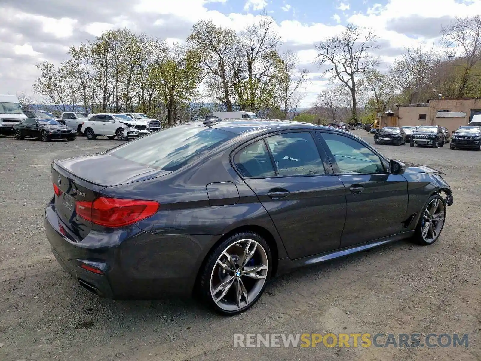 4 Photograph of a damaged car WBAJS7C08LBN96130 BMW M5 2020