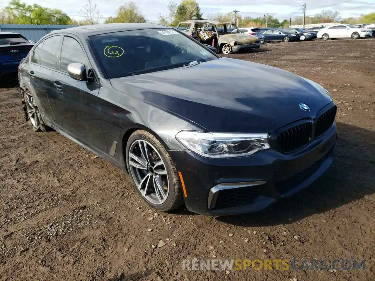 1 Photograph of a damaged car WBAJS7C08LBN96497 BMW M5 2020