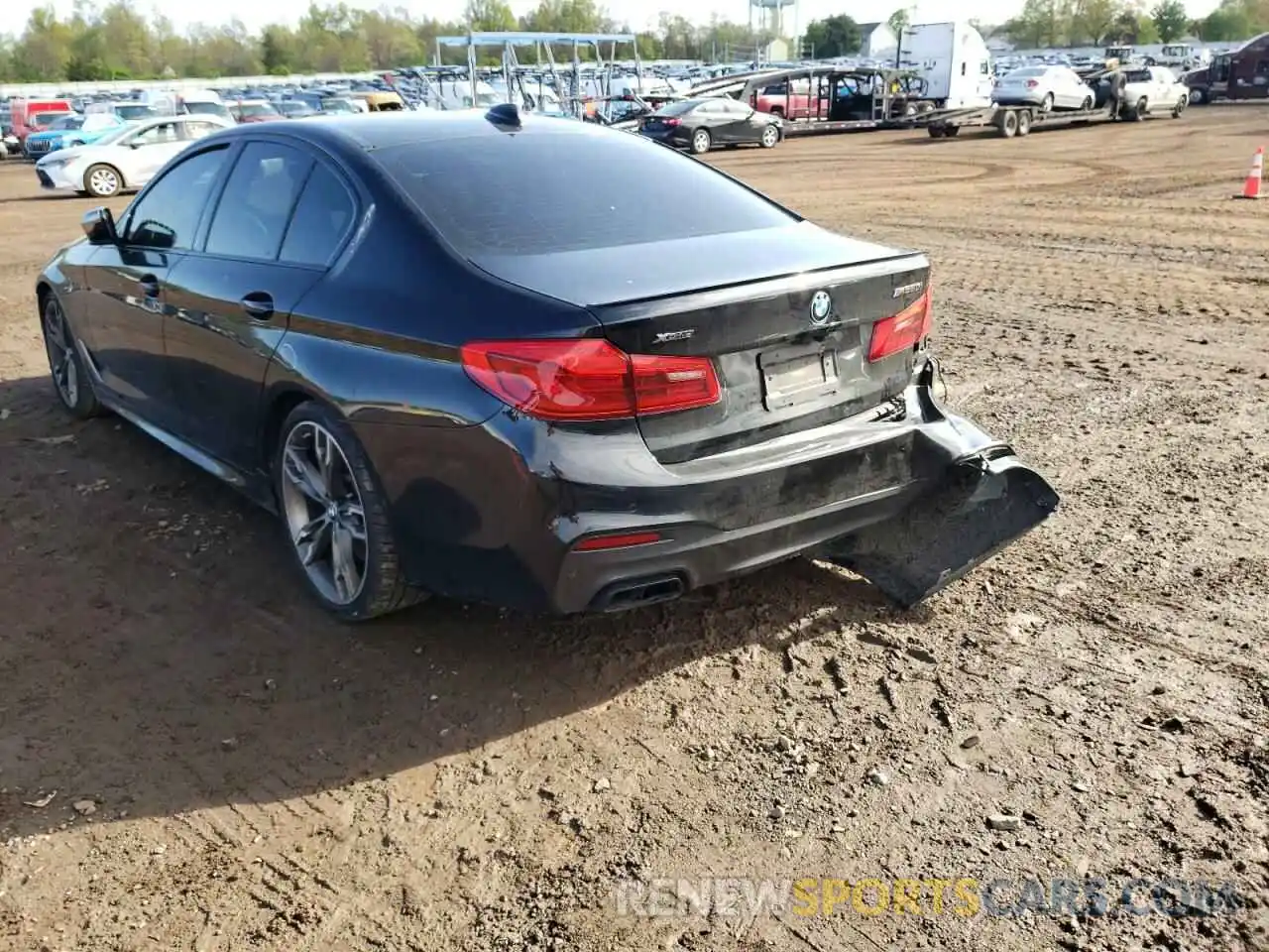 3 Фотография поврежденного автомобиля WBAJS7C08LBN96497 BMW M5 2020