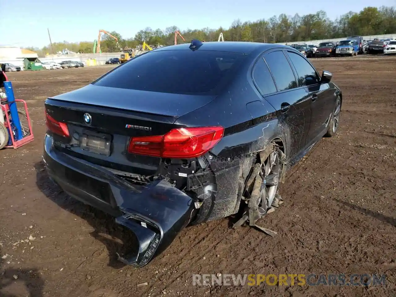 4 Photograph of a damaged car WBAJS7C08LBN96497 BMW M5 2020