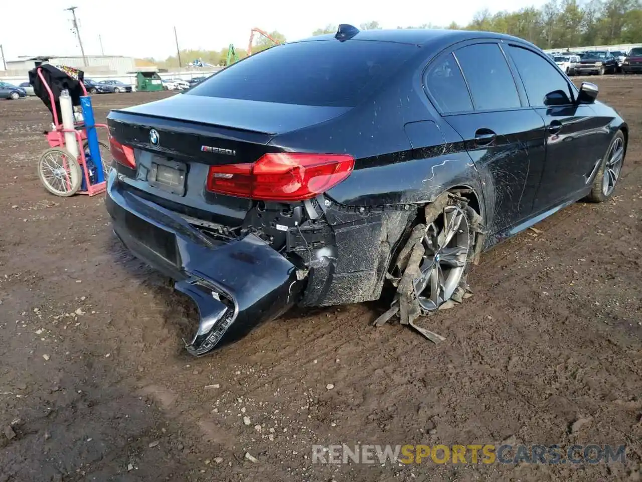 9 Photograph of a damaged car WBAJS7C08LBN96497 BMW M5 2020