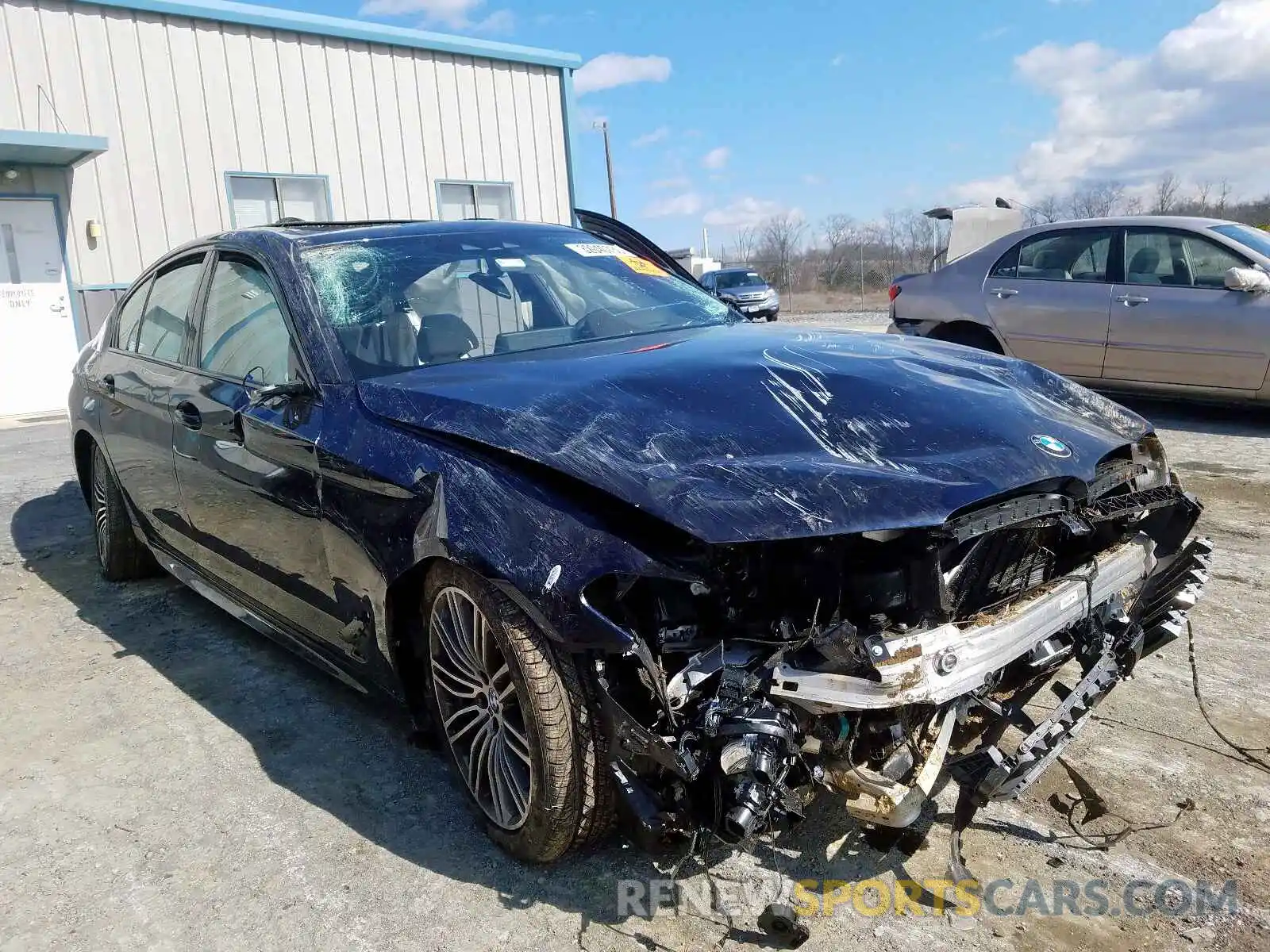 1 Photograph of a damaged car WBAJS7C09LBN96279 BMW M5 2020