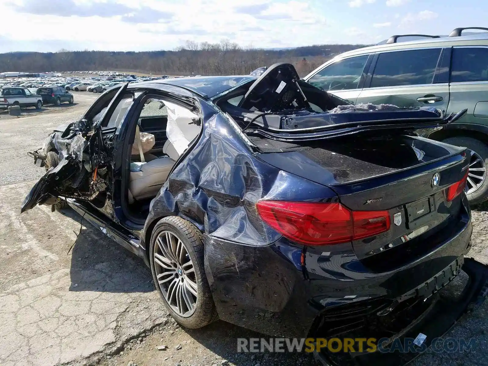 3 Photograph of a damaged car WBAJS7C09LBN96279 BMW M5 2020