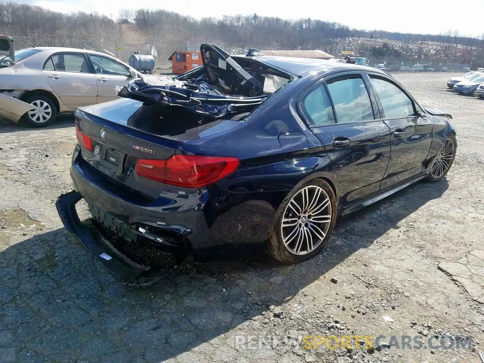 4 Photograph of a damaged car WBAJS7C09LBN96279 BMW M5 2020