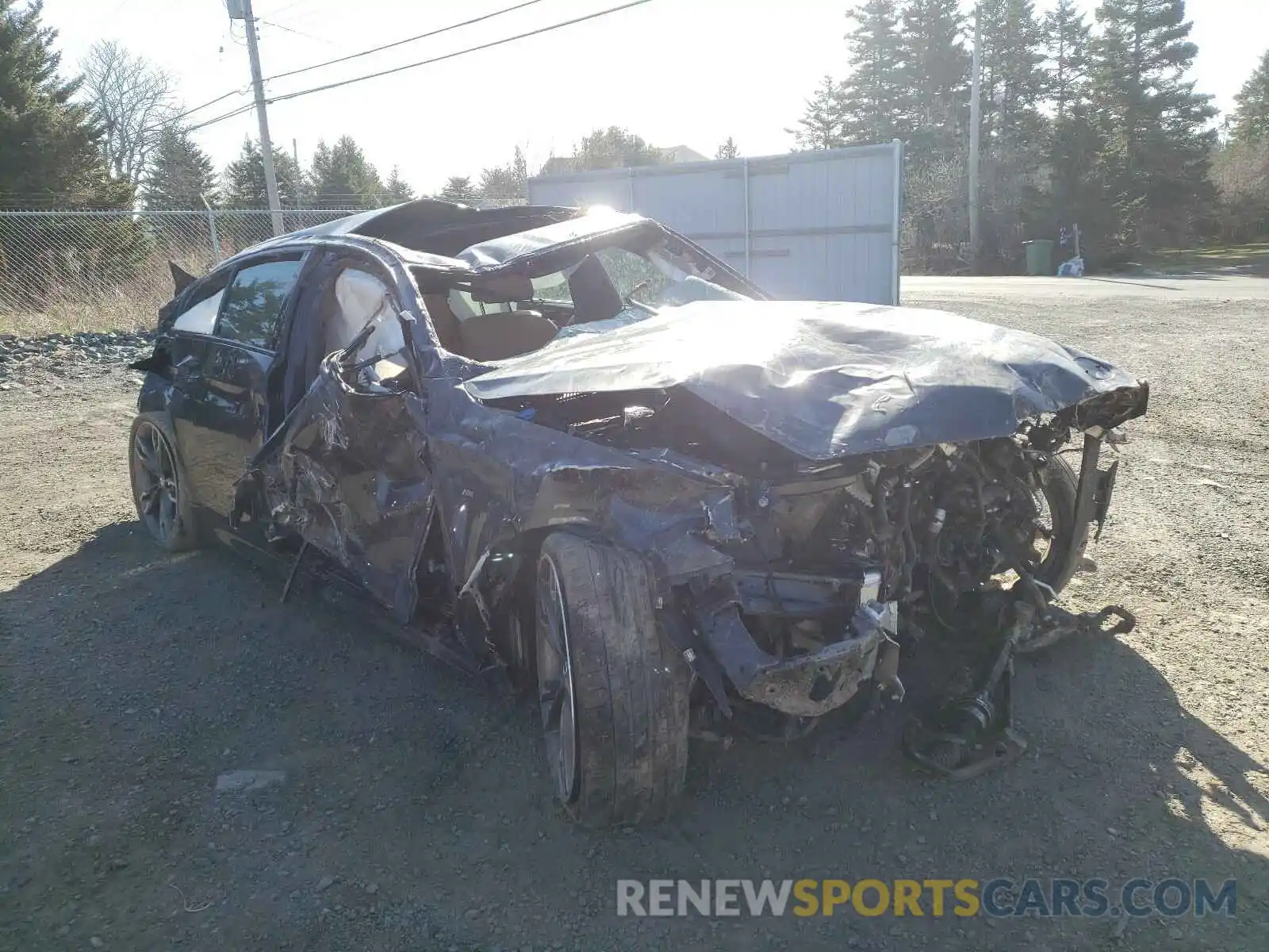 1 Photograph of a damaged car WBAJS7C09LBN96847 BMW M5 2020